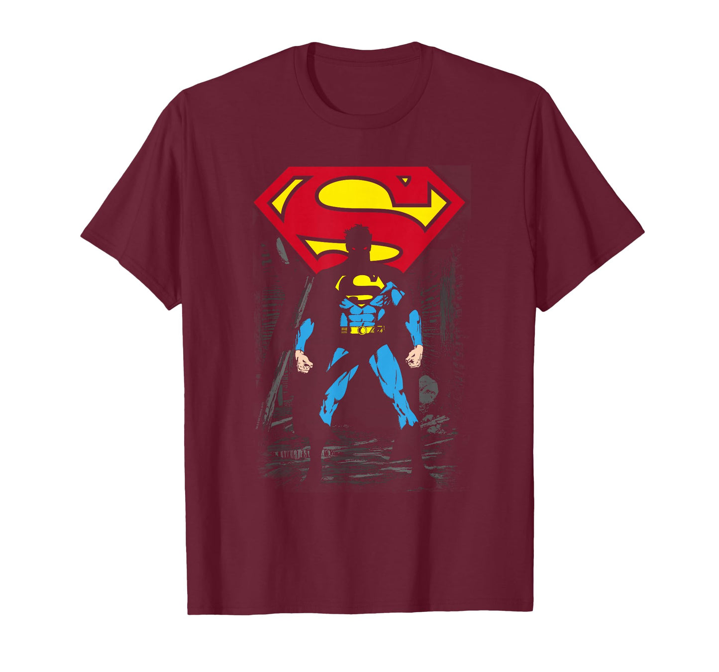 Superman Dark Alley T Shirt T-Shirt