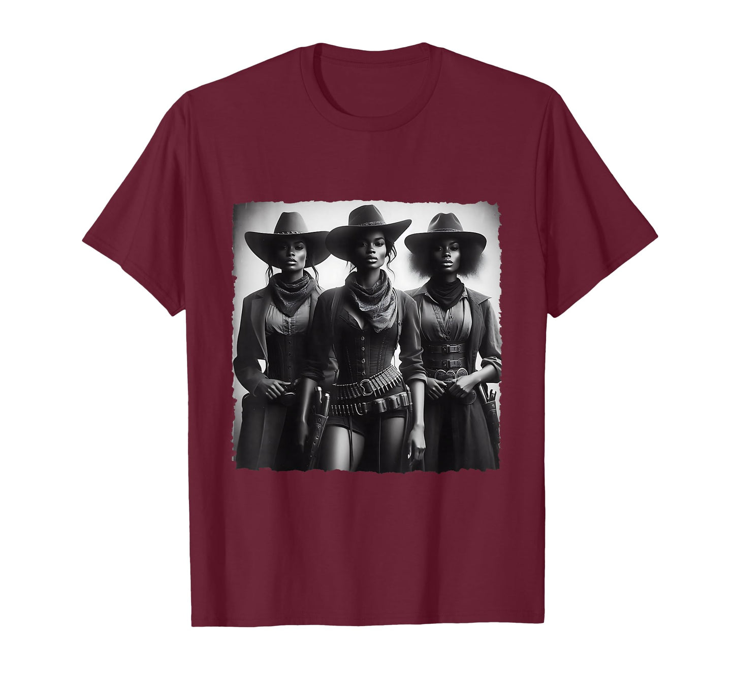 Melanin Cowgirls Black History African Cowgirl Swag T-Shirt