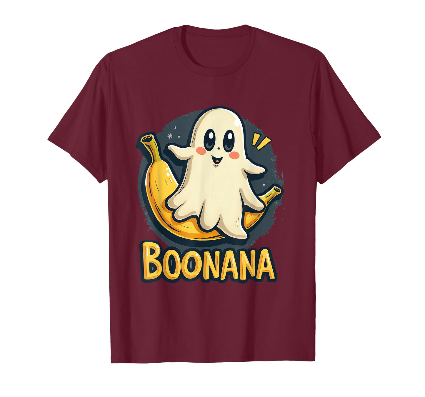 Boonana Halloween Cute Ghost Banana Fun Spooky Kawaii T-Shirt