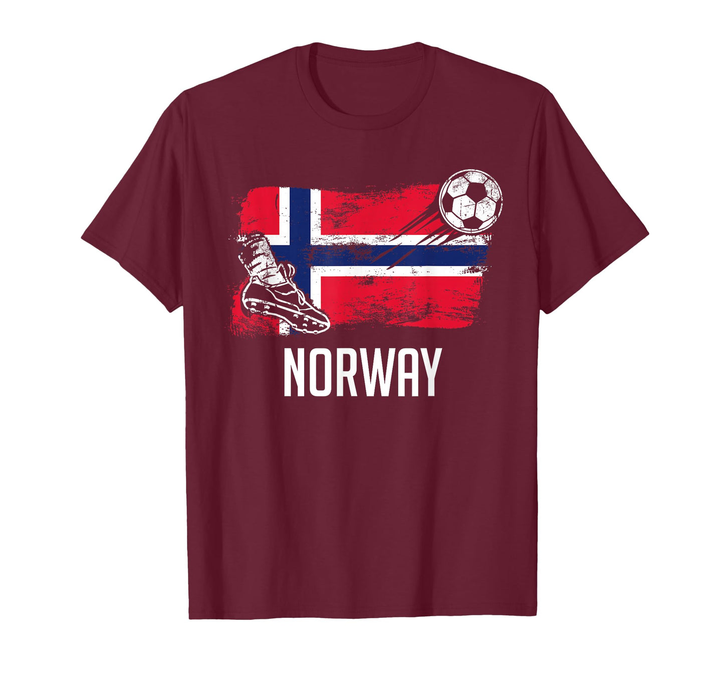 Norway Flag Jersey Norwegian Soccer Team Norwegian T-Shirt