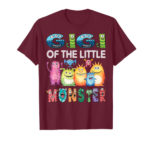 Gigi Of The Little Monster Kids 1St Birthday Party T-Shirt