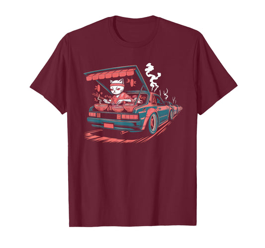 Japanese Car Tshirt Men JDM Japan Street Racing Streetwear T-Shirt