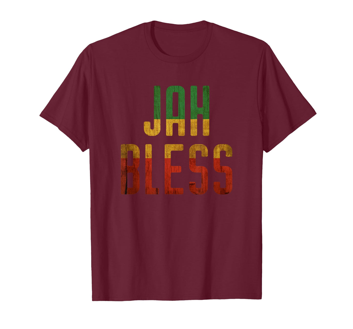 Jah Bless Rasta T Shirt Jamaica Roots Rock Reggae T-Shirt