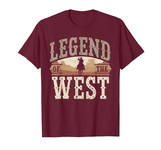 Old Western Film Fan Classic Cowboy Culture and Wild West T-Shirt