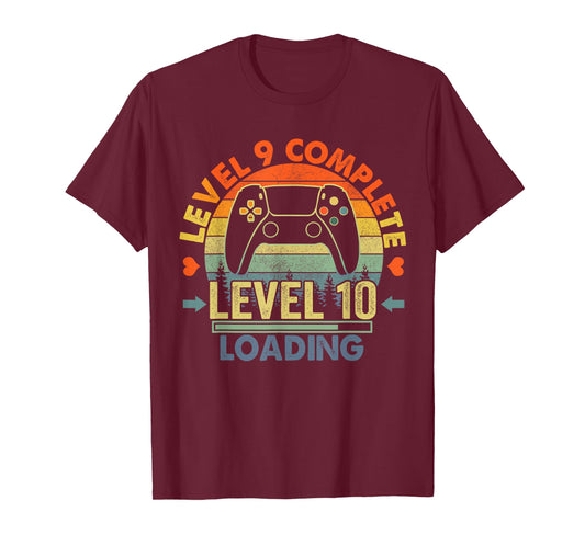 Level 9 Complete 9 Anniversary Gift 9th Wedding Anniversary T-Shirt