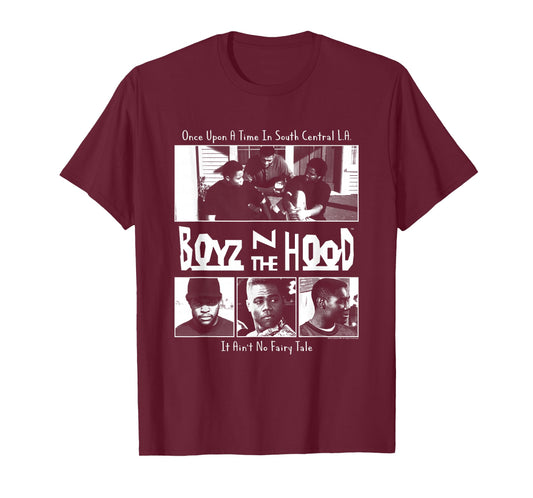 Boyz n The Hood Four Block Poster T-Shirt