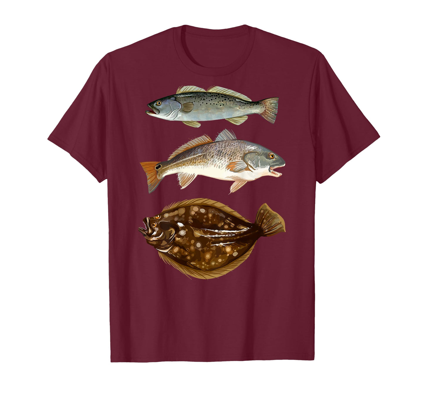 Texas Slam | Florida Slam | Carolina Slam Fishing T-Shirt