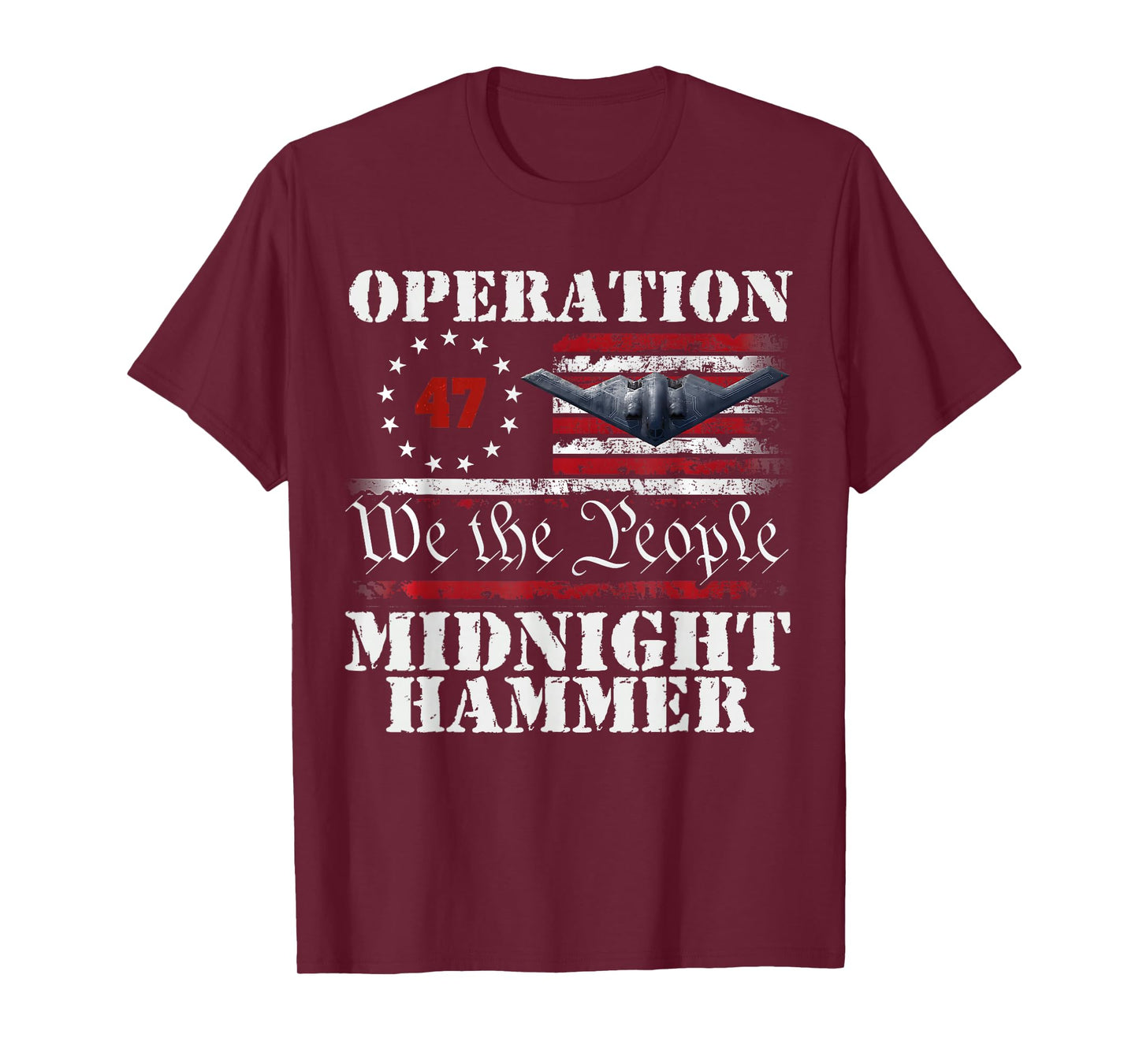 Midnight Hammer B-2 Stealth Jet Operation Midnight Hammer T-Shirt