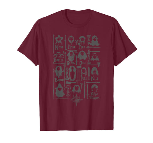 The Hobbit The Company of Thorin Oakenshield T-Shirt
