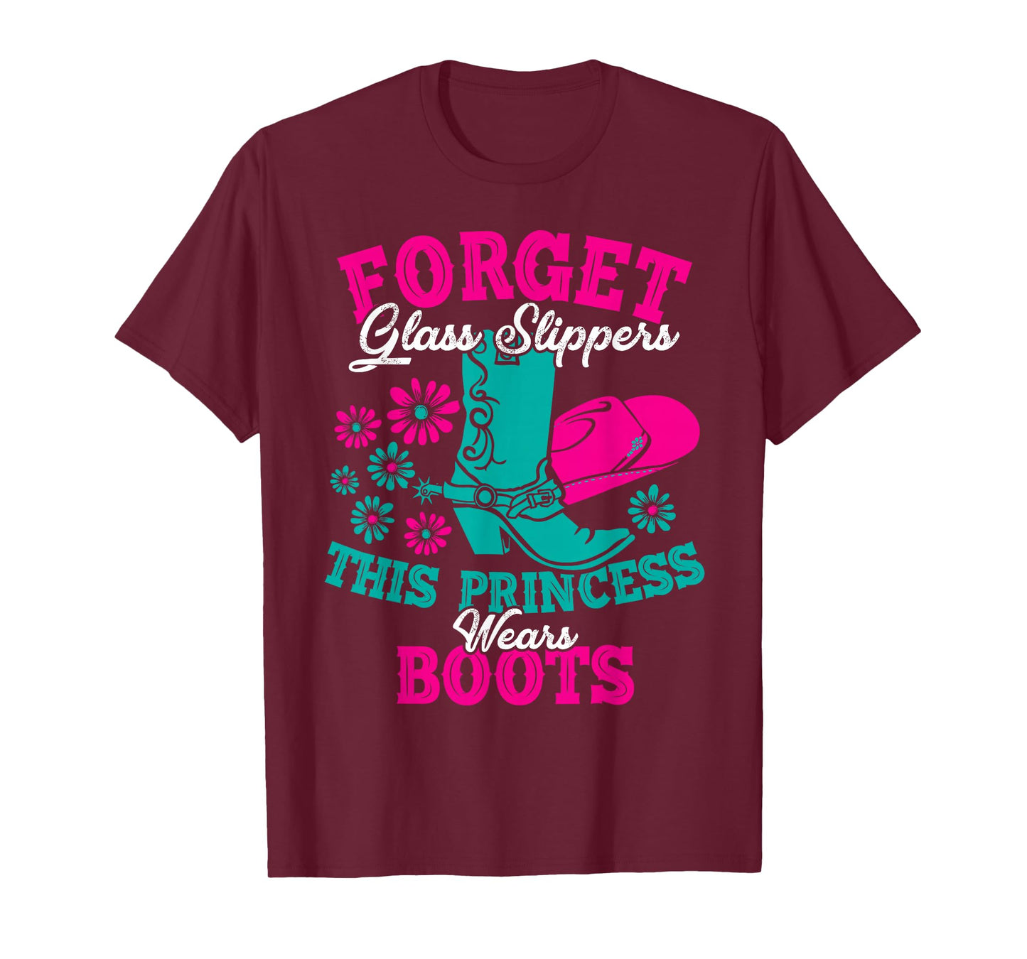 Cowboy Boots Princess Texas Women's Gift Cowgirl T-Shirt