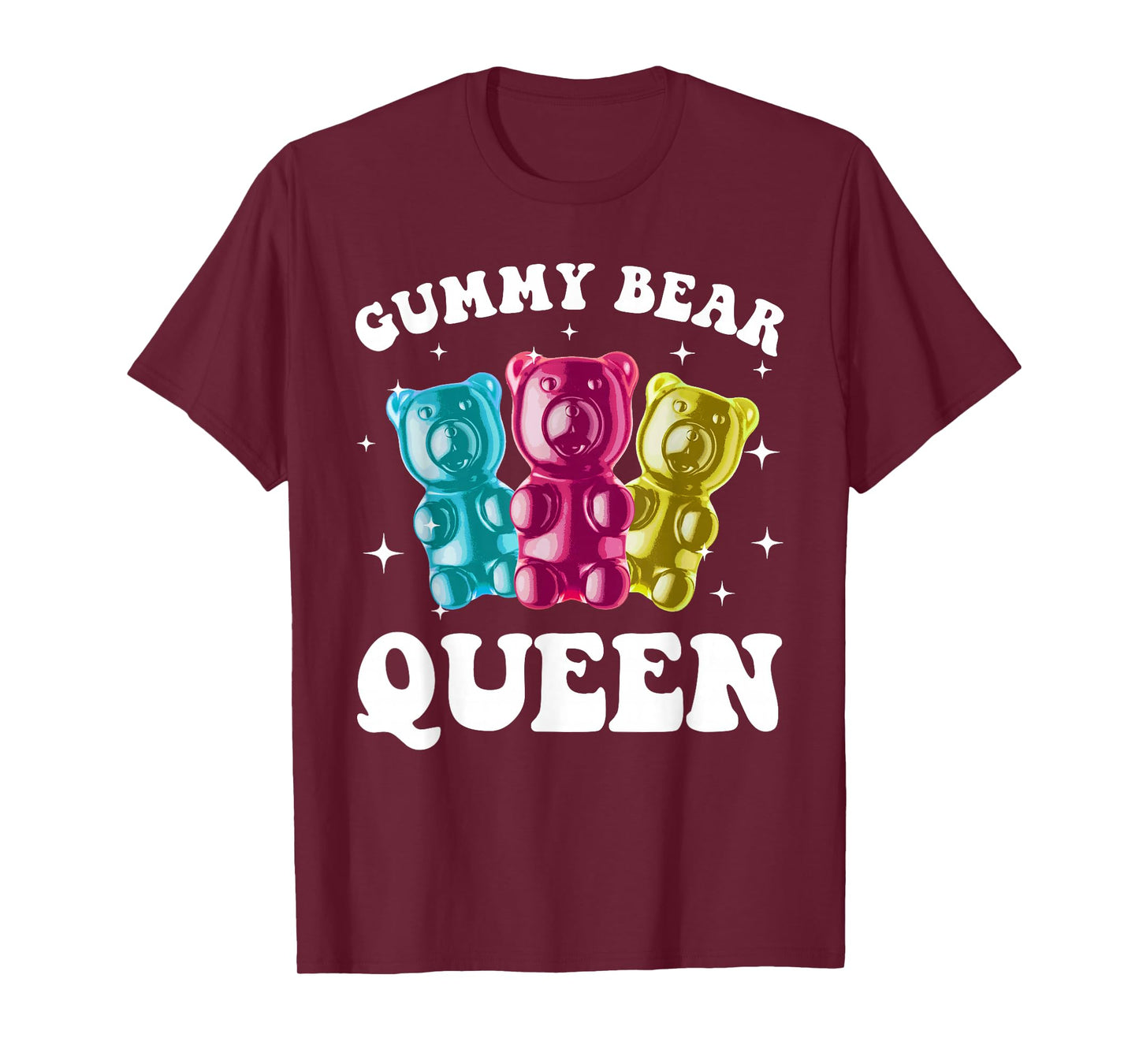 Cute Gummy Bear Art For Women Girls Gummy Bear Lover Gummies T-Shirt