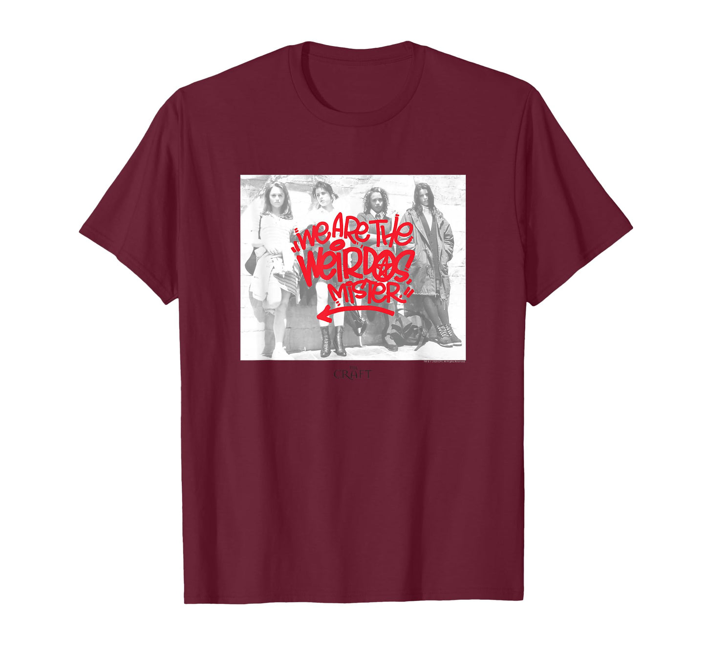 The Craft Weirdos Graffiti 90's Witch Movie T-Shirt