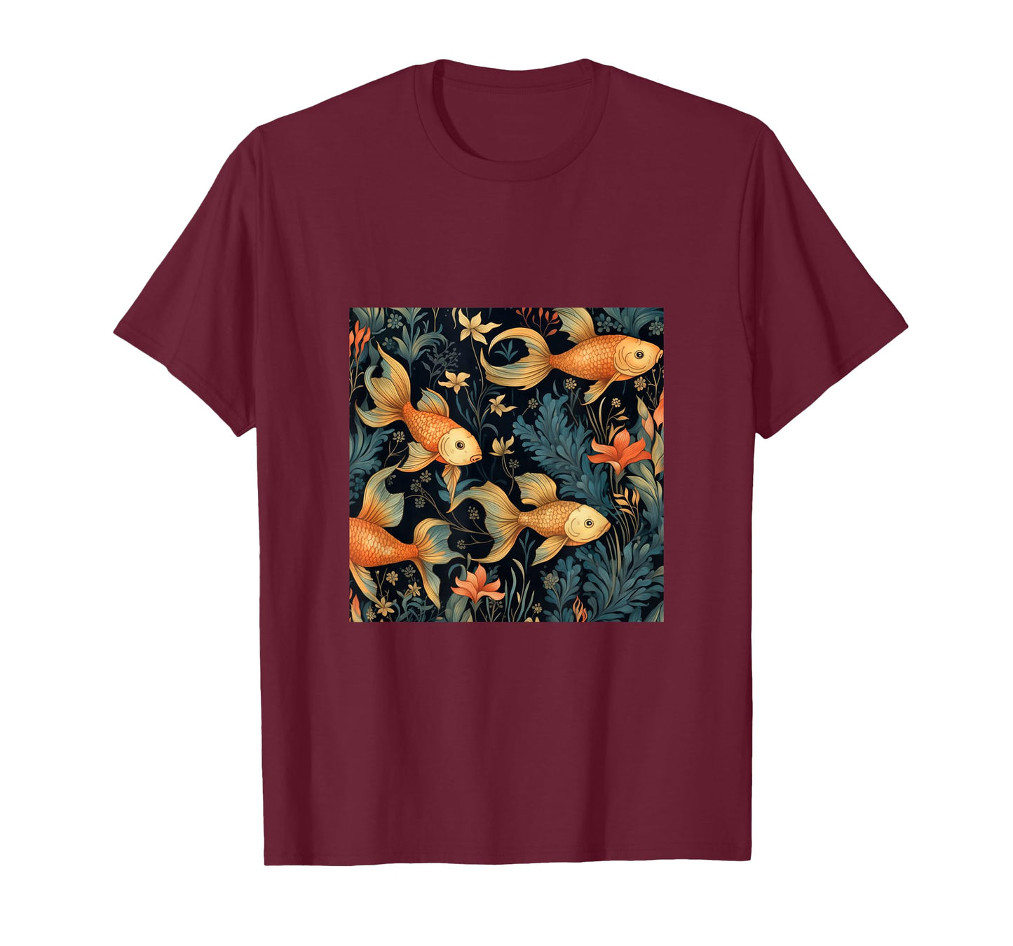 Goldfish Pattern T-Shirt