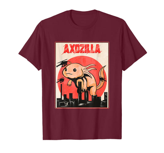 Axozilla - Funny Axolotl Lover T-Shirt
