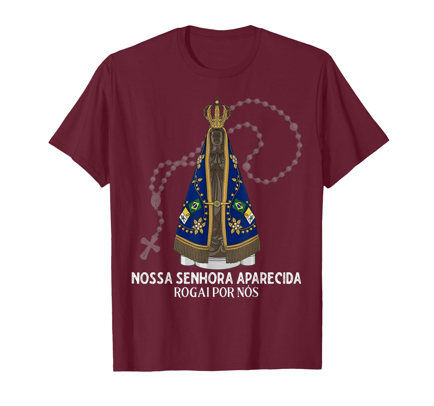 Nuestra Señora de Aparecida Pilgrimage Marian Catholic T-Shirt