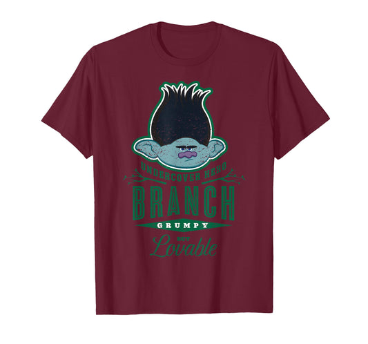 DreamWorks Trolls Branch Grumpy But Lovable T-Shirt