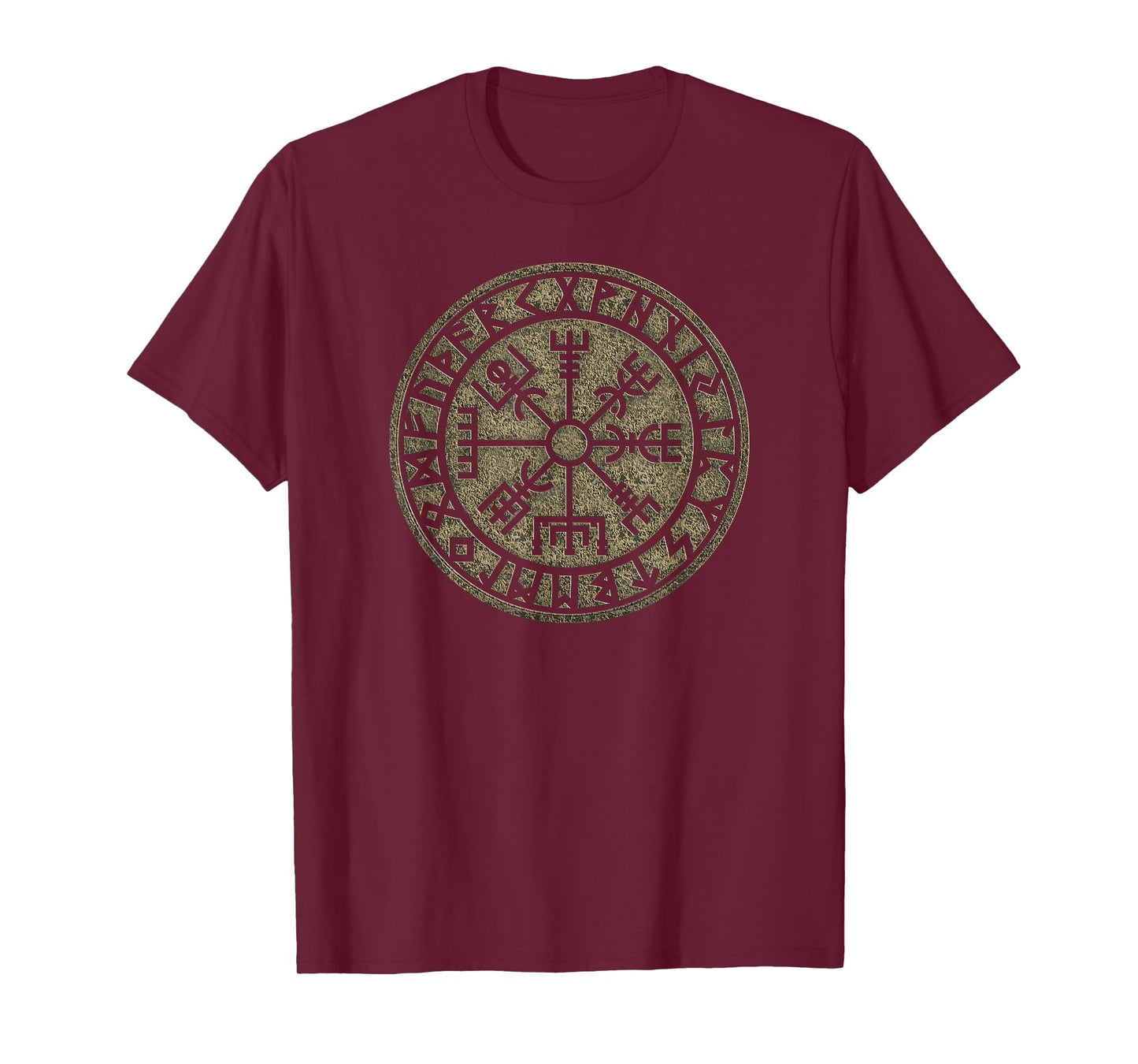 Vegvisir Viking Compass Runes Nordic Celtic Protection T-Shirt