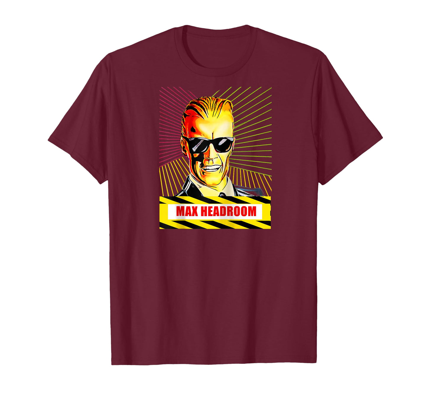 Actor is talented max and headroom beautiful people 6 Raglan Baseball Tee