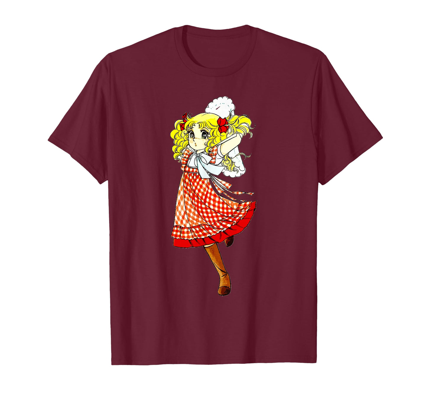 Cartoon Japanese 80s Retro Candy Candy Vintage Anime Manga T-Shirt
