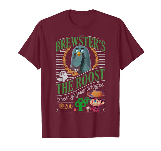 Animal Crossing Brewster's The Roost Cafe T-Shirt