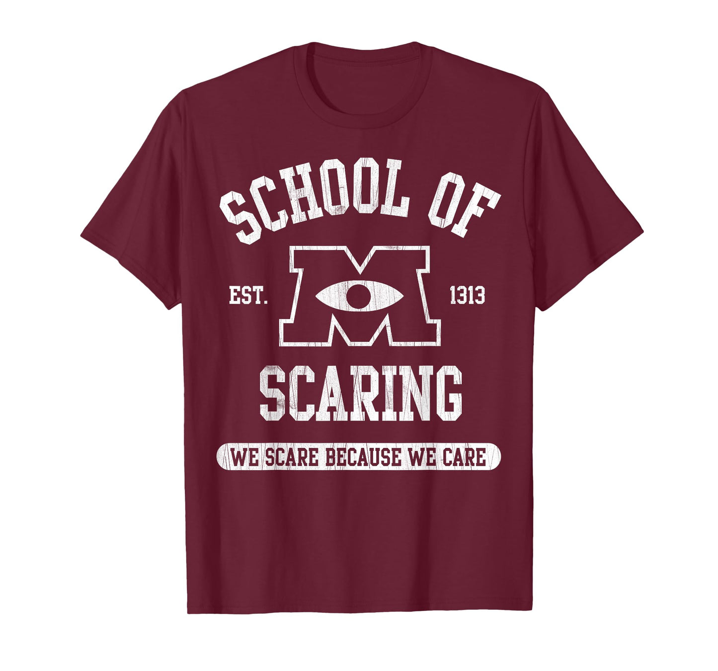 Disney Pixar Monsters University School of Scaring EST. 1313 T-Shirt