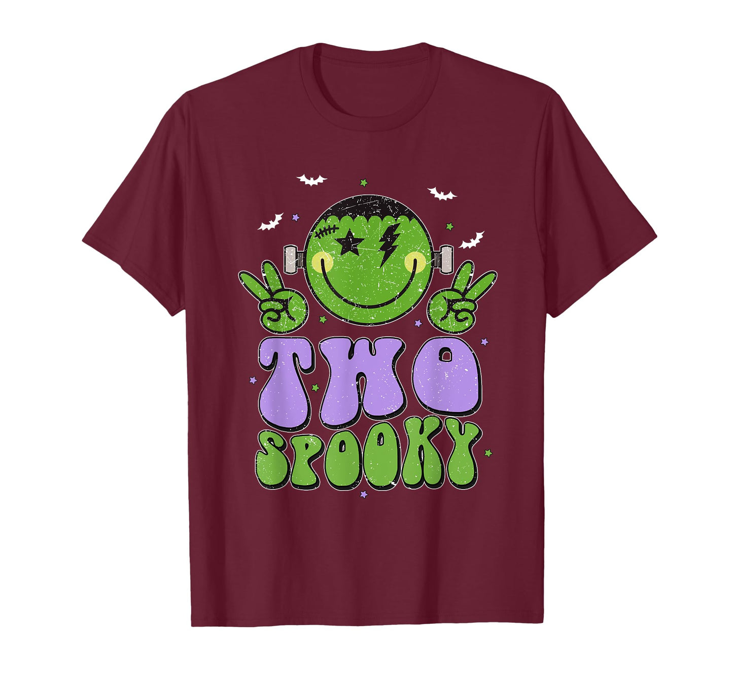 Two Spooky Birthday Decorations Boy 2nd Bday Halloween T-Shirt