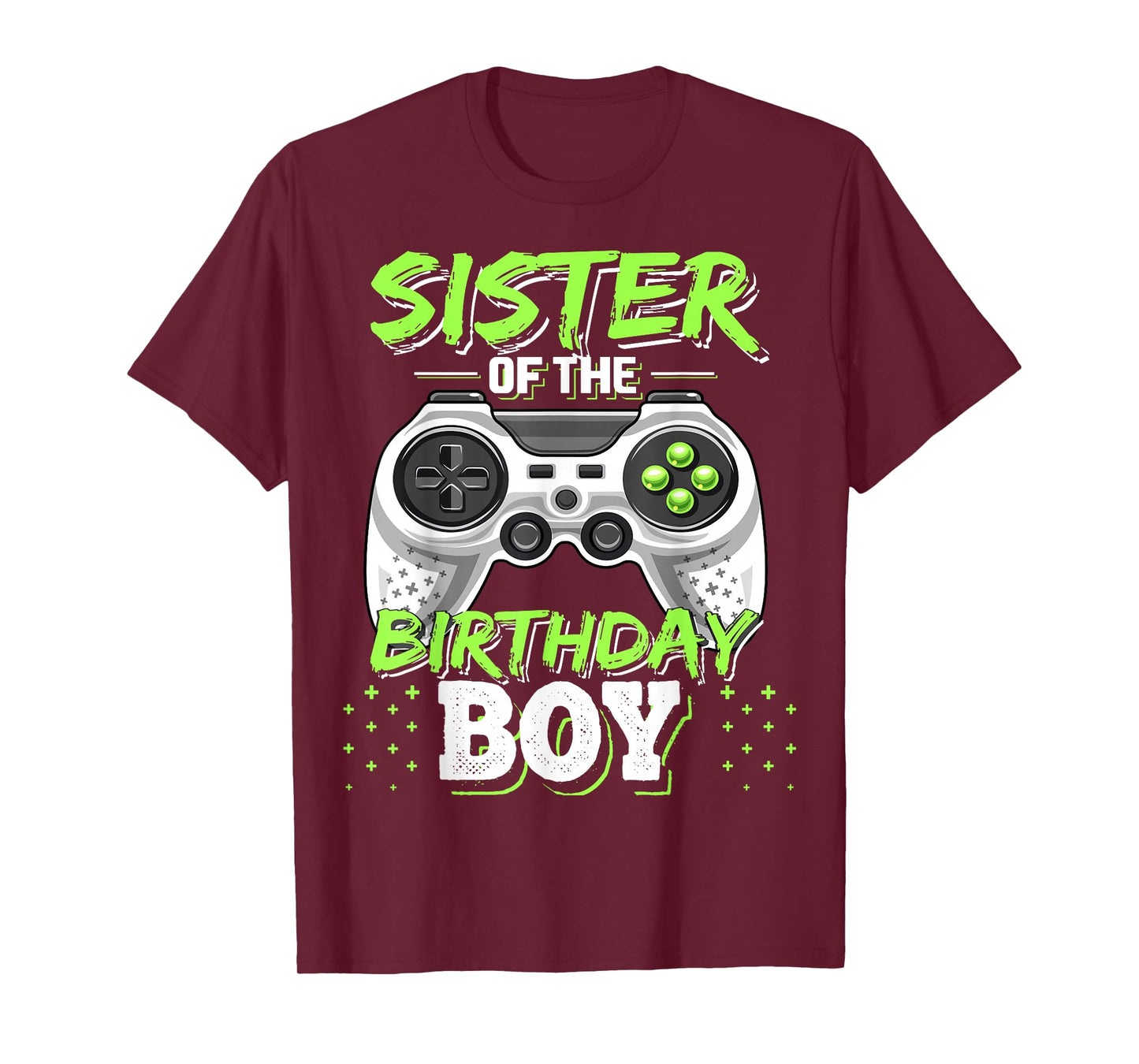 Sister of the Birthday Boy Matching Video Game Birthday Gift T-Shirt