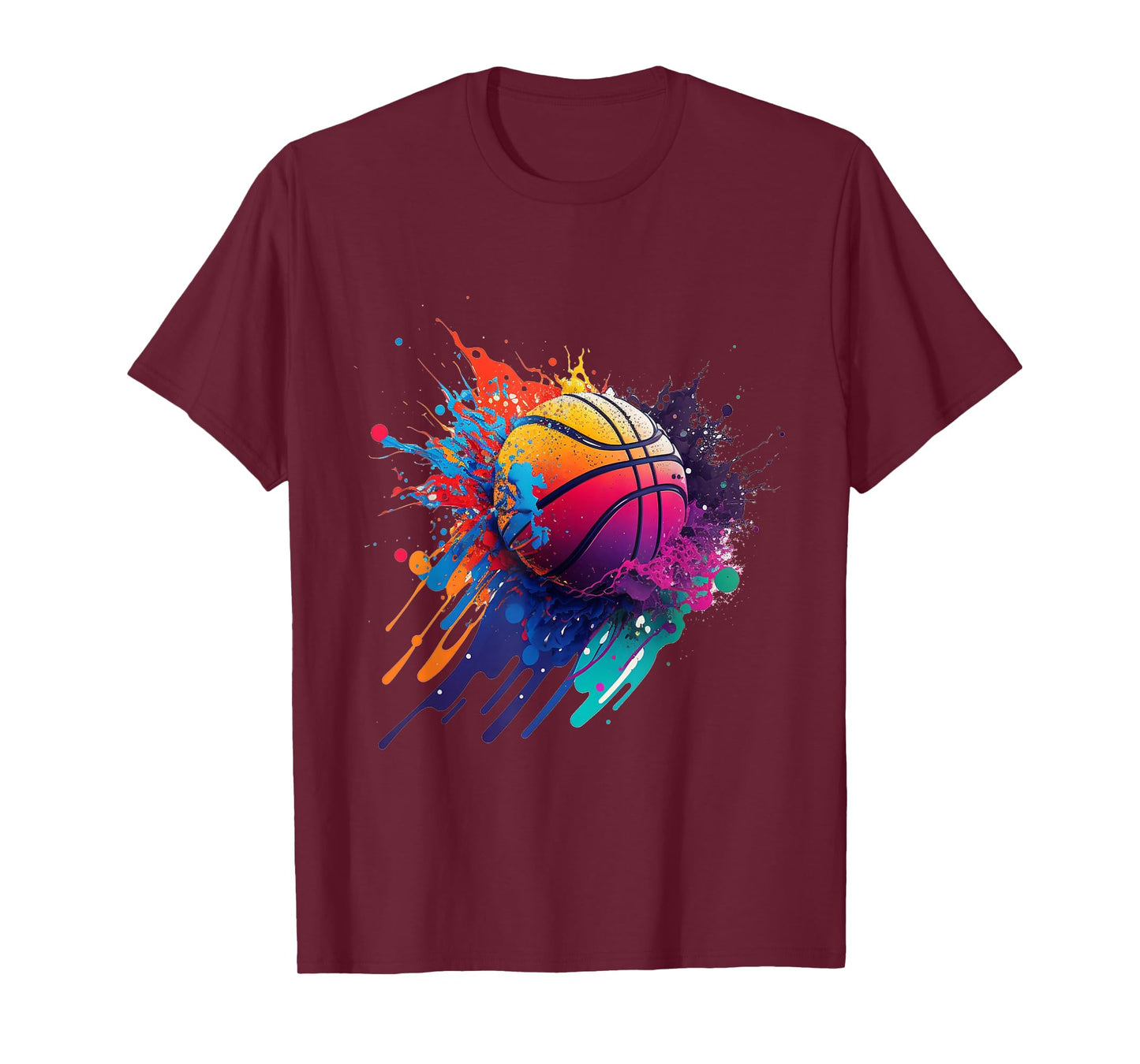 Basketball Splash Baller Team Player Basketball Player T-Shirt