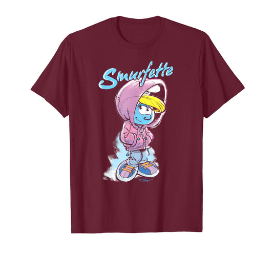 The Smurfs Urban Modern Smurfette Cool Cartoon T-Shirt