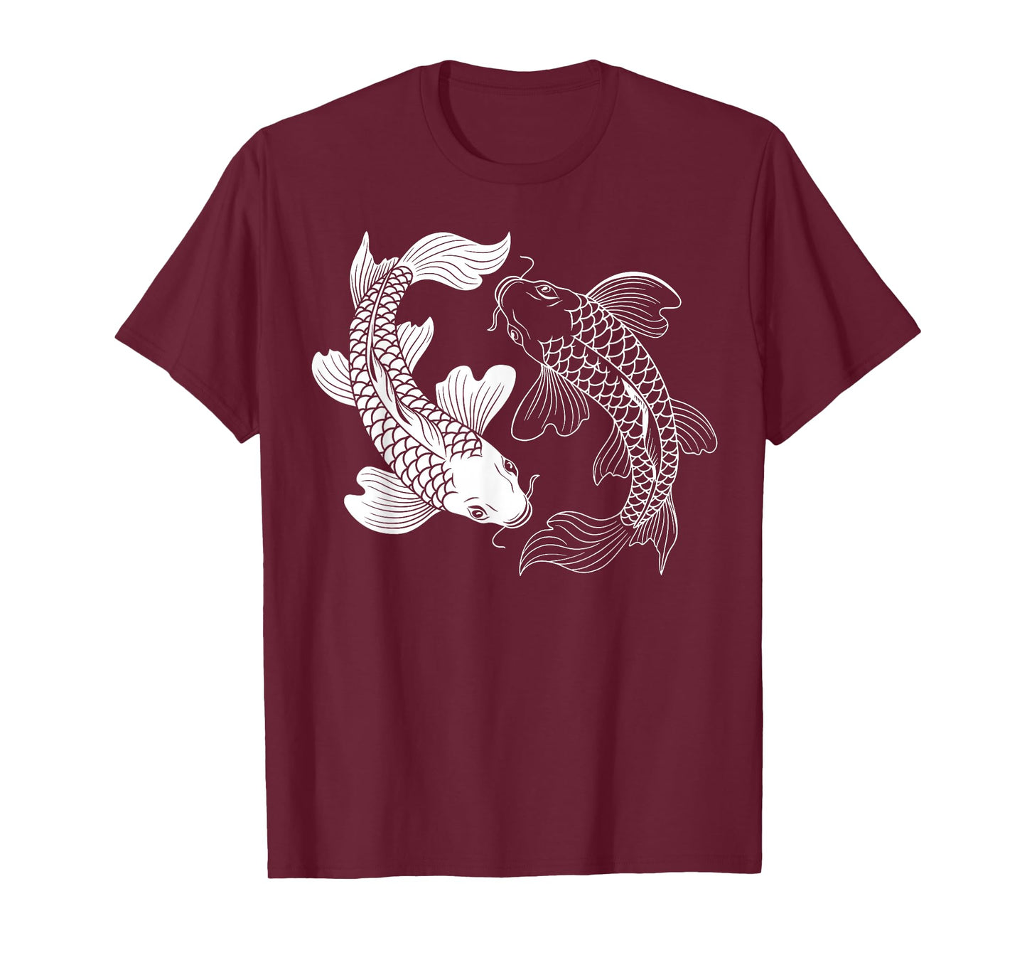 Yin Yang Japanese Koi Fish Kawaii Gifts for Men Women Kid T-Shirt