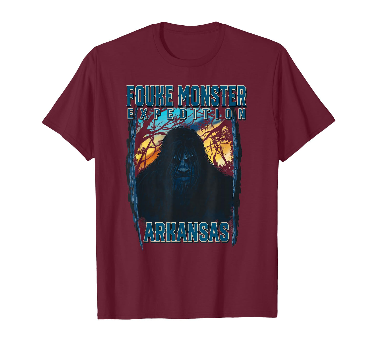 Fouke Monster Expedition Arkansas Boggy Creek Monster T-Shirt