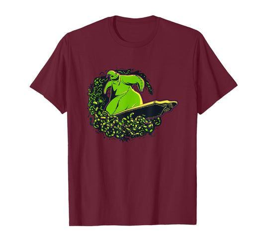 Disney The Nightmare Before Christmas Oogie Boogie Surfing T-Shirt