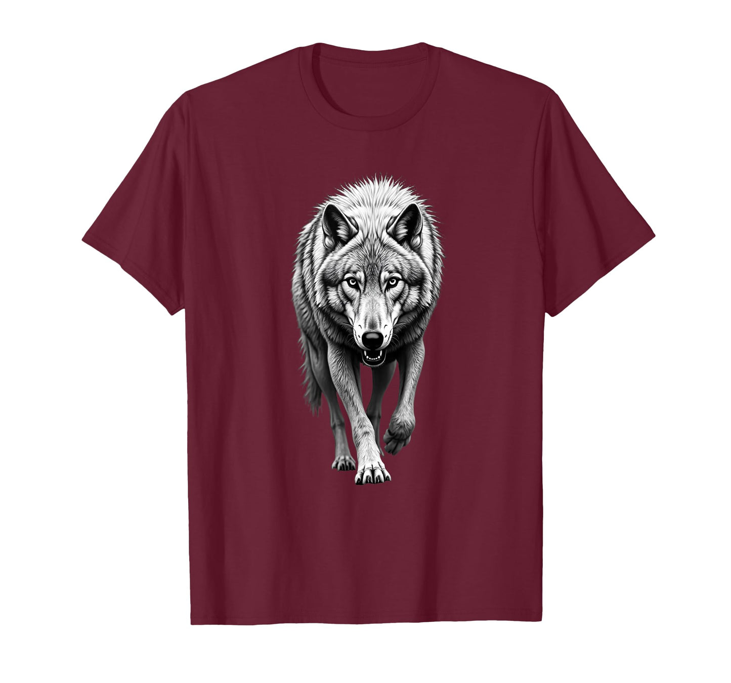 Wild Wolf Family Protector Mountain Forest Spirit Style T-Shirt