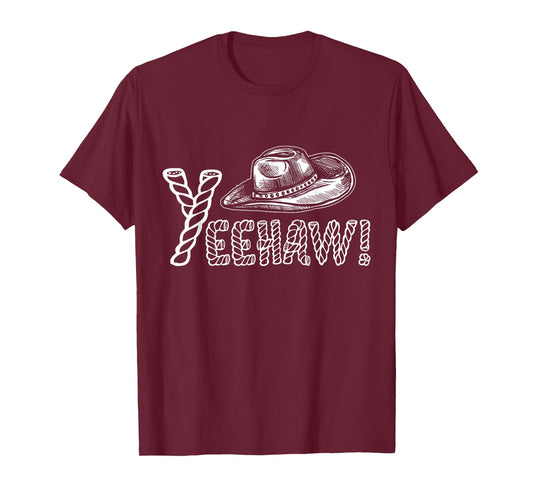 Yeehaw Cowboy Rodeo Gift Cowboy T-Shirt