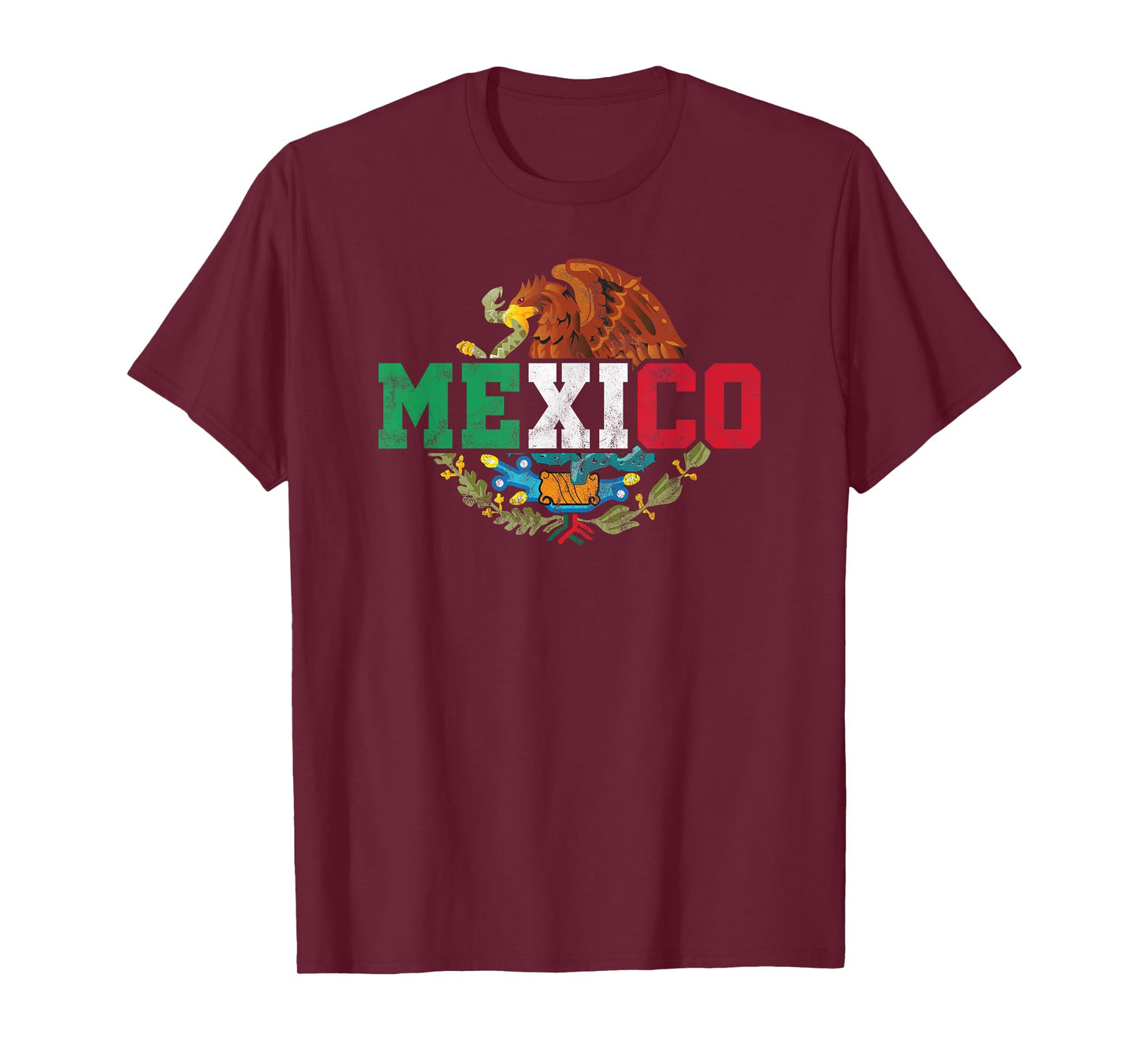 Mexican Eagle Mexico Flag T-Shirt