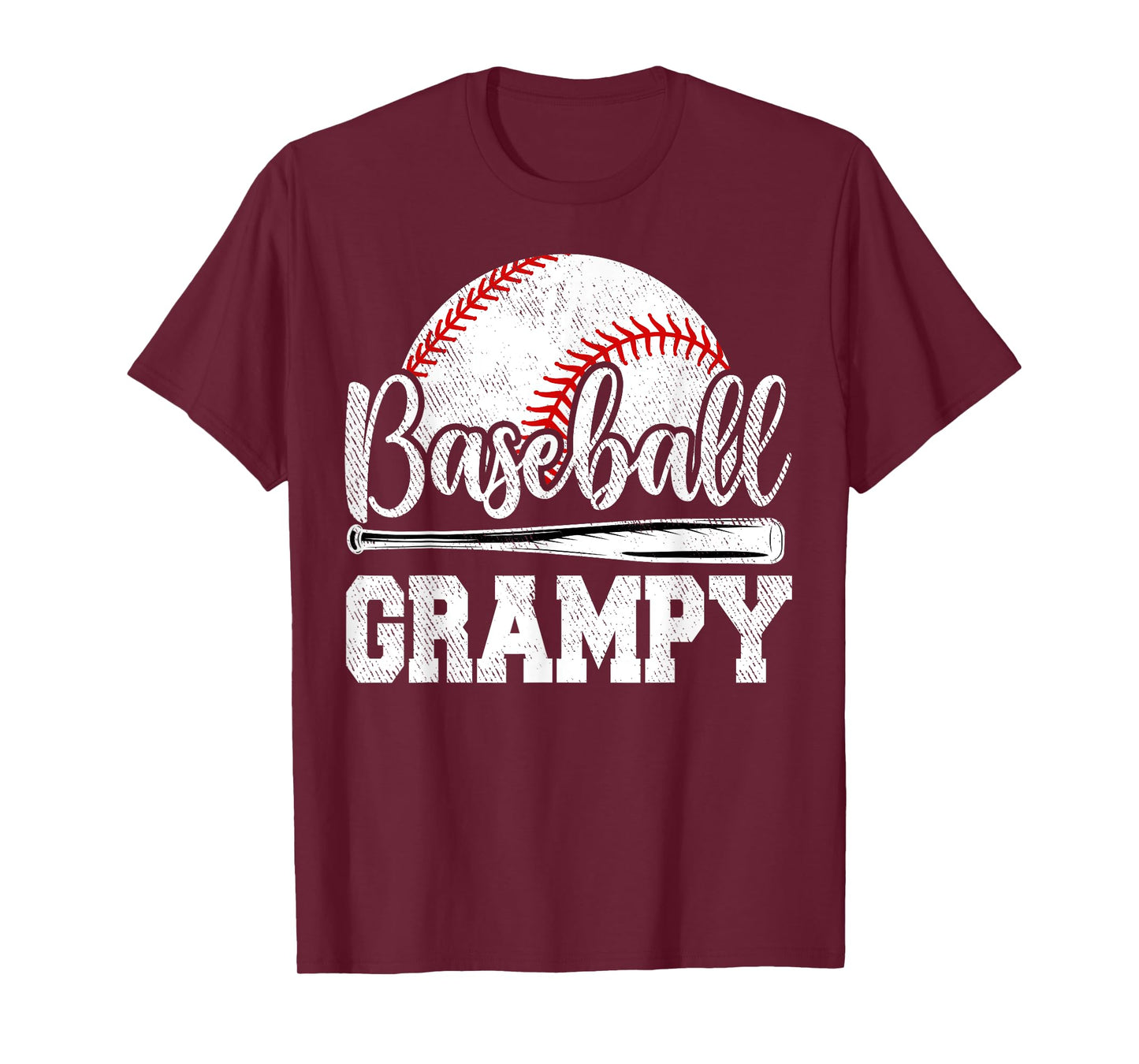 Baseball Grampy Baseball Player Game Day Father's Day T-Shirt