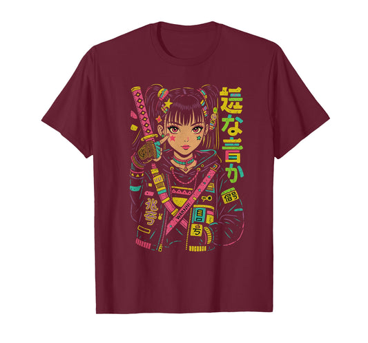Japanese Streetwear Futuristic Retro Techwear | Anime Manga T-Shirt
