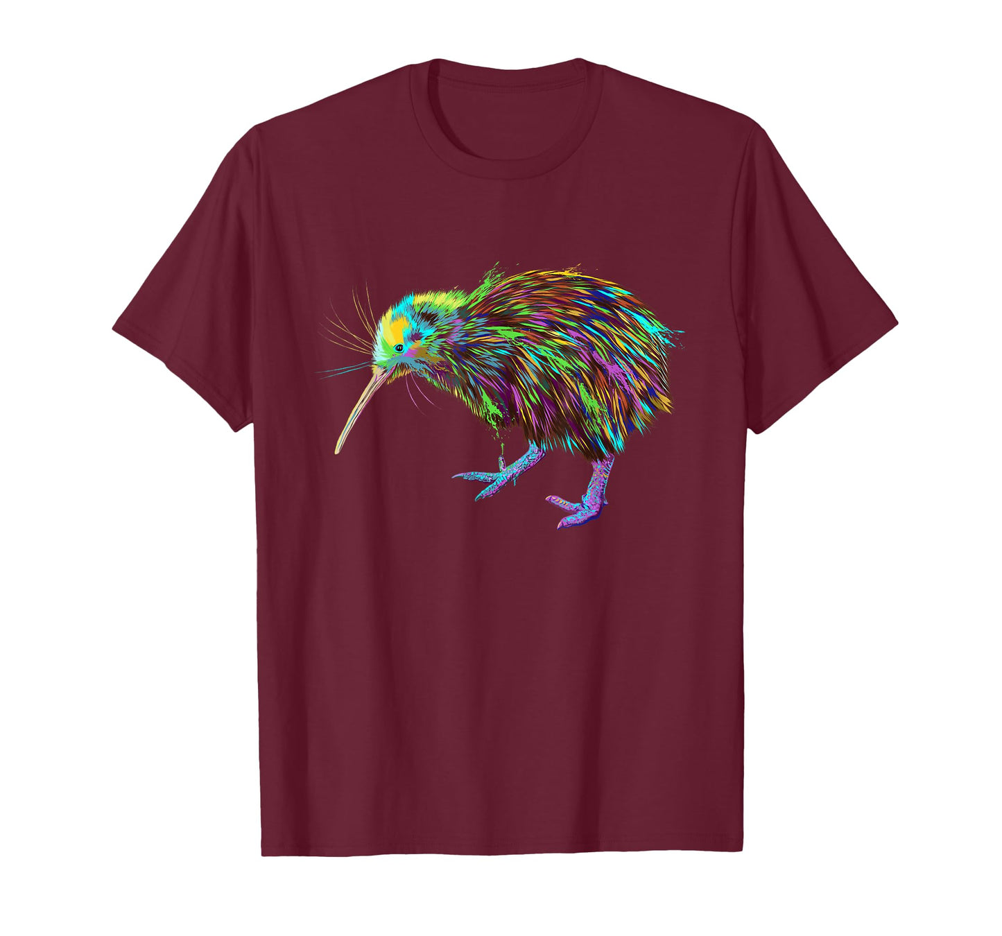Colourful Kiwi Bird T-Shirt