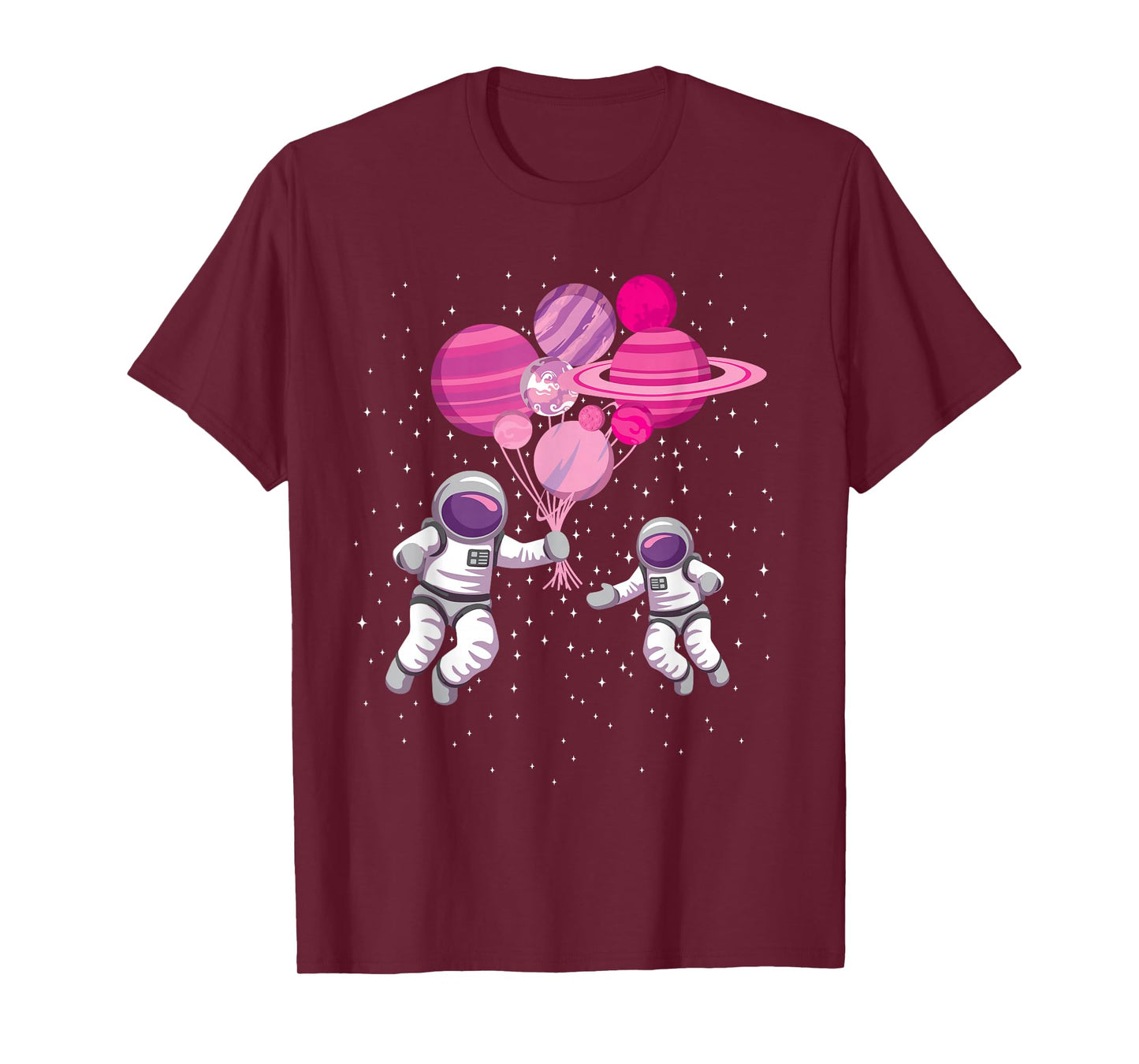 Space Exploration Cosmonaut Space-Man Alien Spaceship T-Shirt