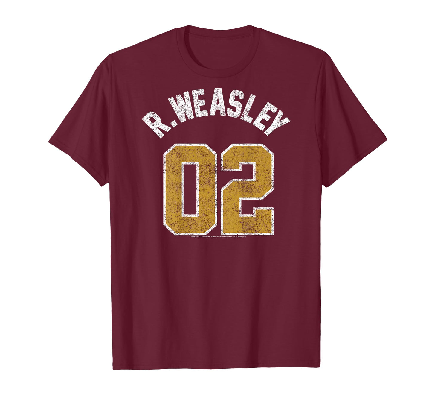 Harry Potter Weasley Jersey T-Shirt Small