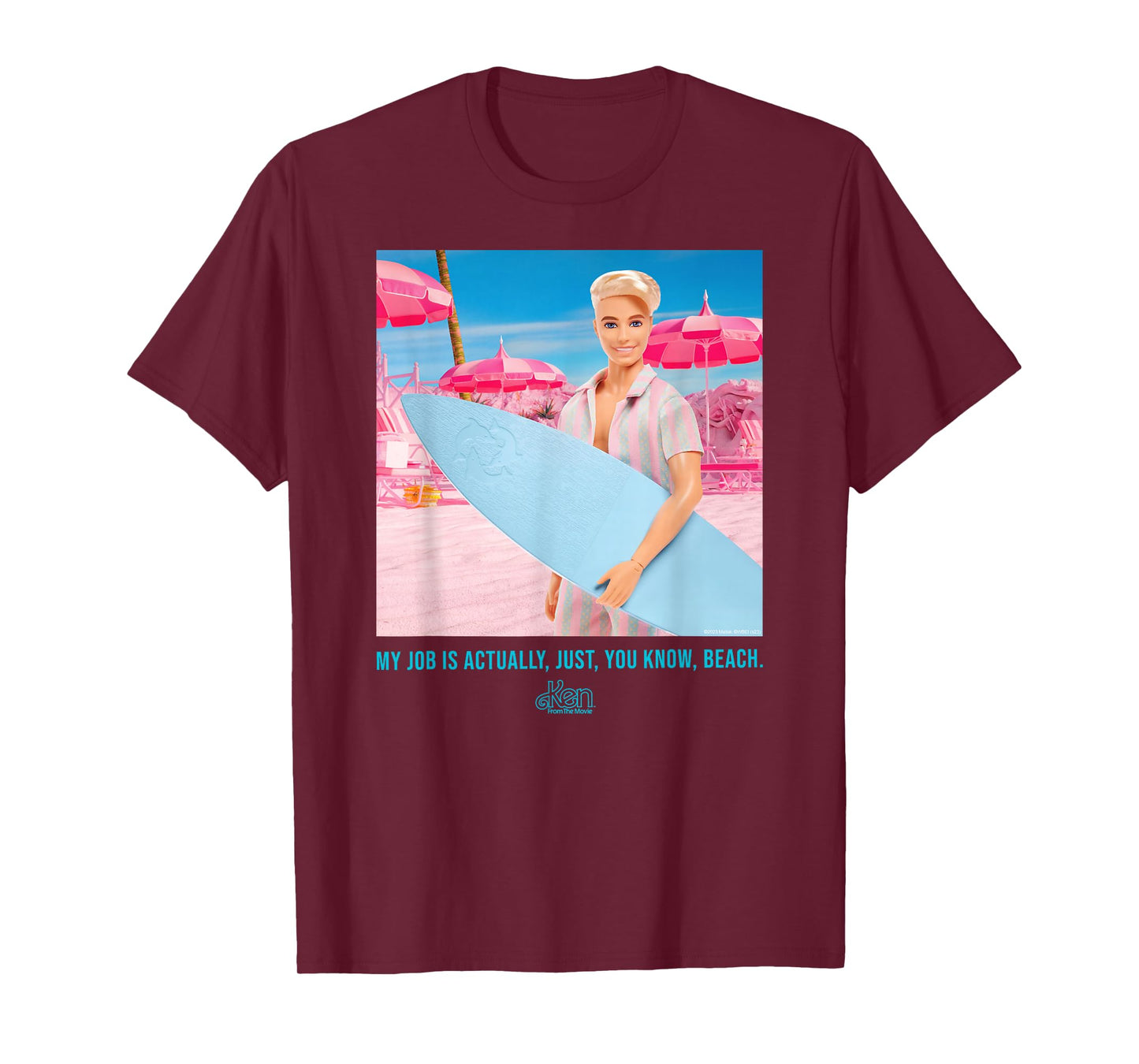 Barbie The Movie - My Job Is Beach T-Shirt