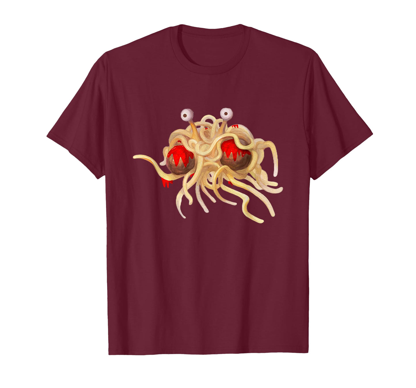FSM - Flying Spaghetti Monster - Funny Pastafarian Atheist T-Shirt
