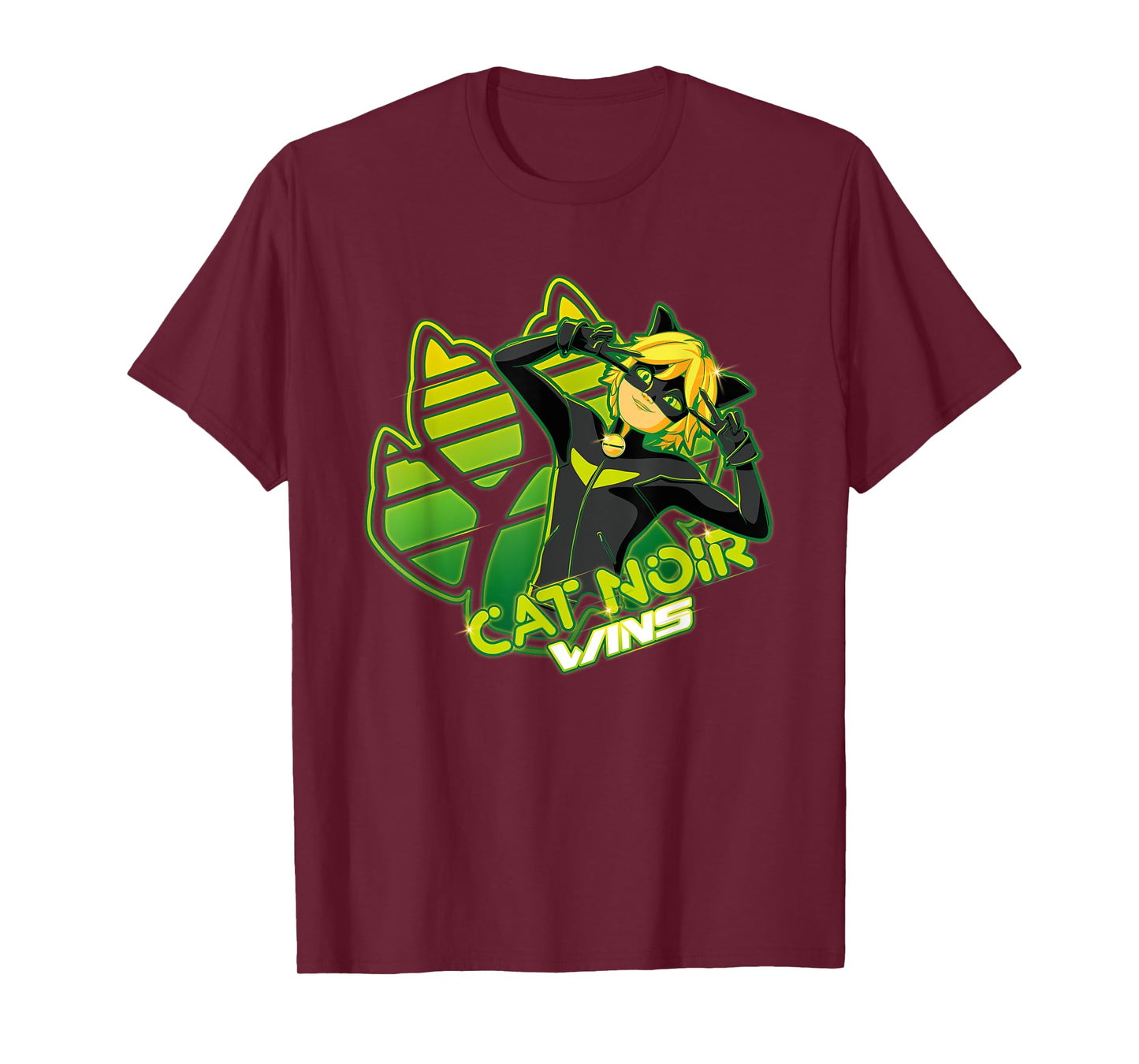 Miraculous Ladybug - Gamer Collection - Cat Noir Wins T-Shirt