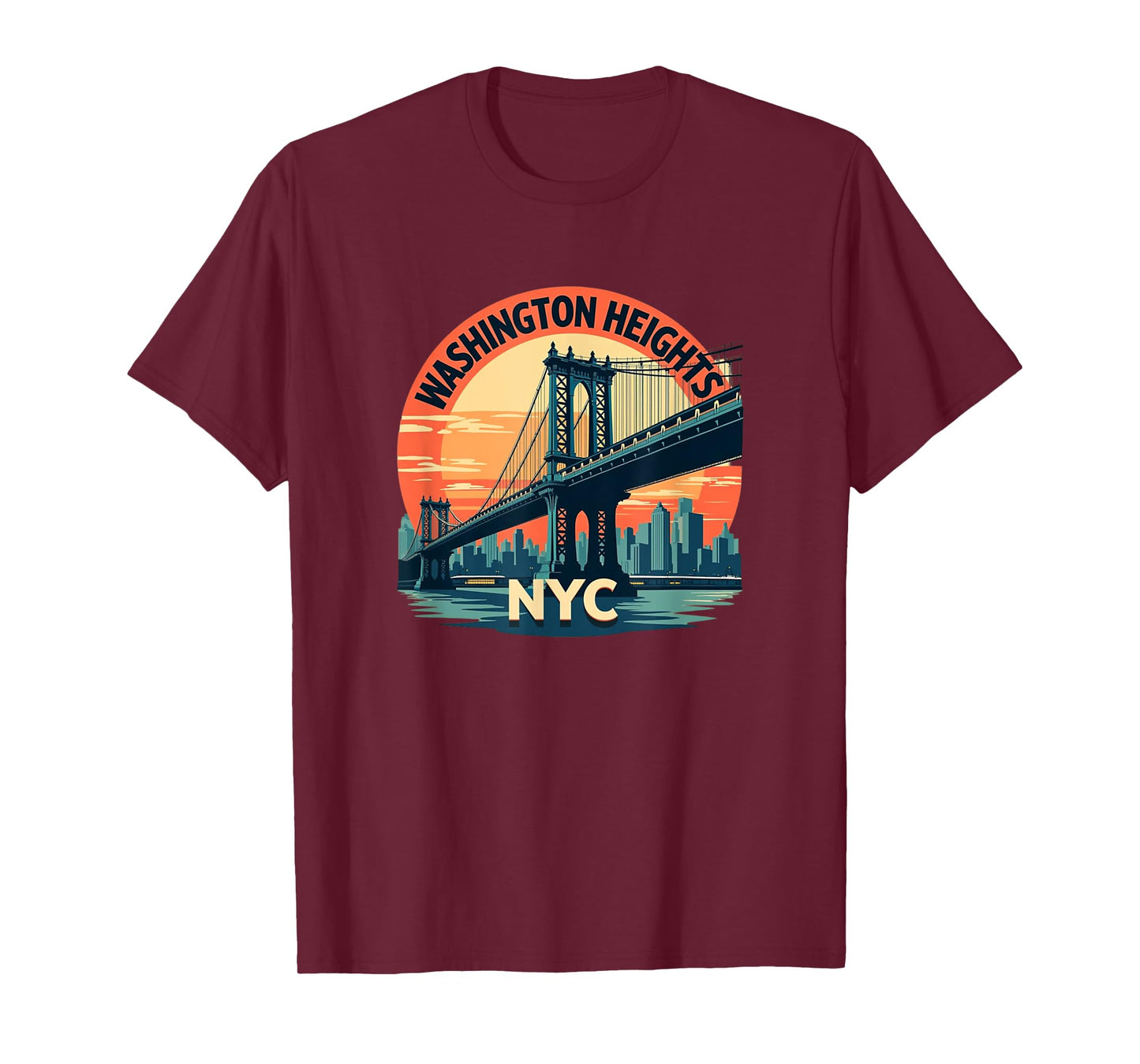 WASHINGTON HEIGHTS NYC UPTON NEW YORK MERCH T-Shirt