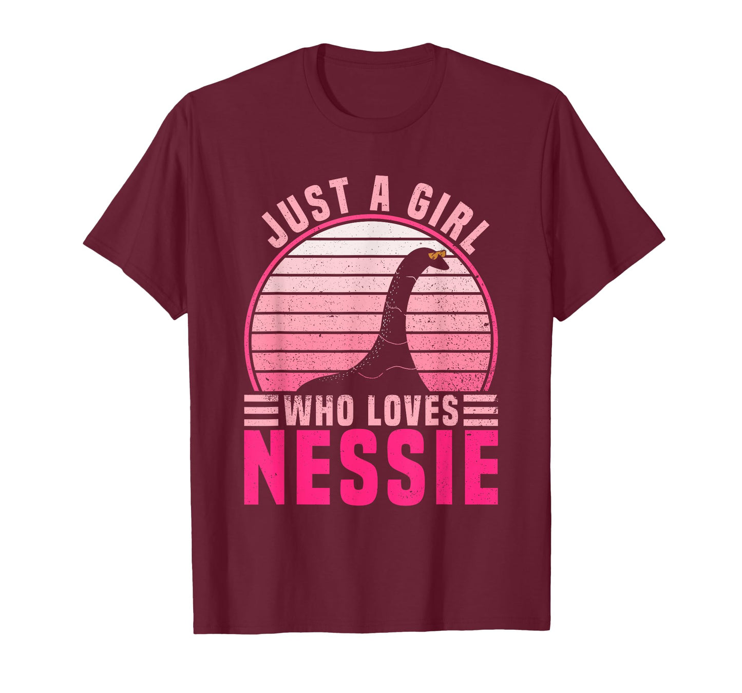 Just A Girl Who Loves Nessie - Loch Ness Monster T-Shirt