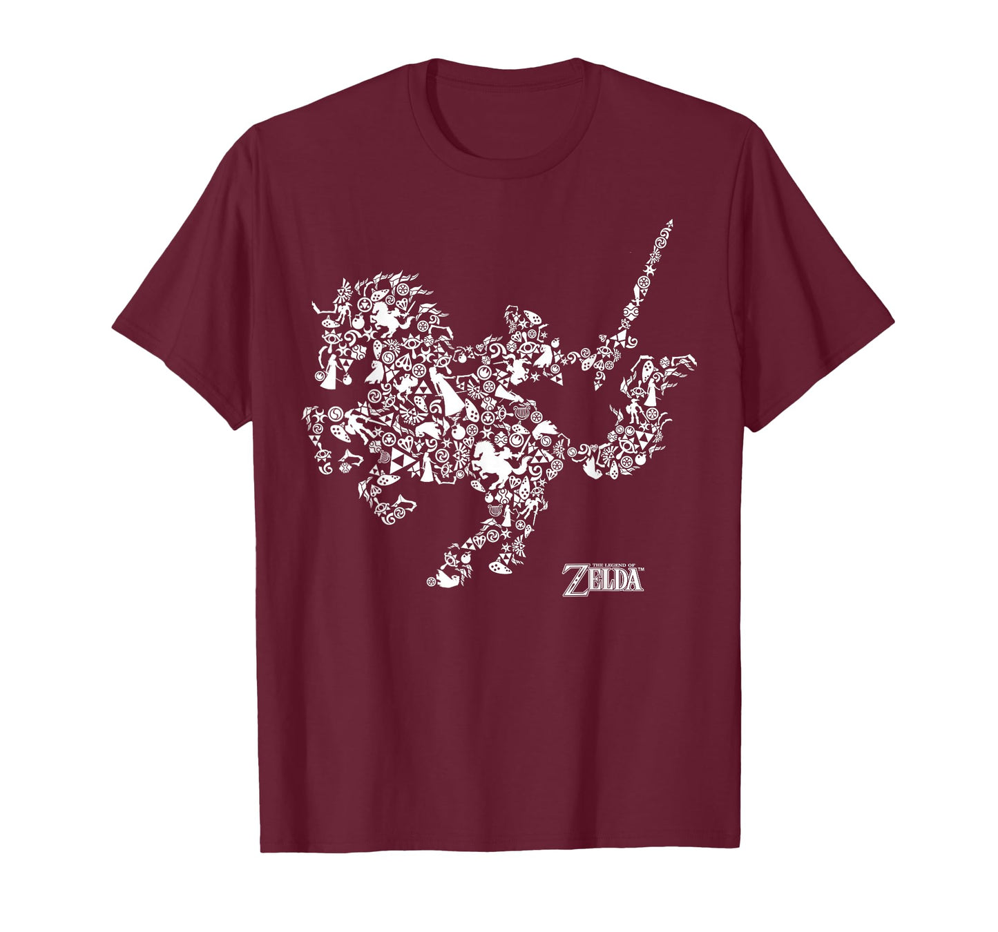 The Legend of Zelda Horse Symbols Graphic T-Shirt T-Shirt