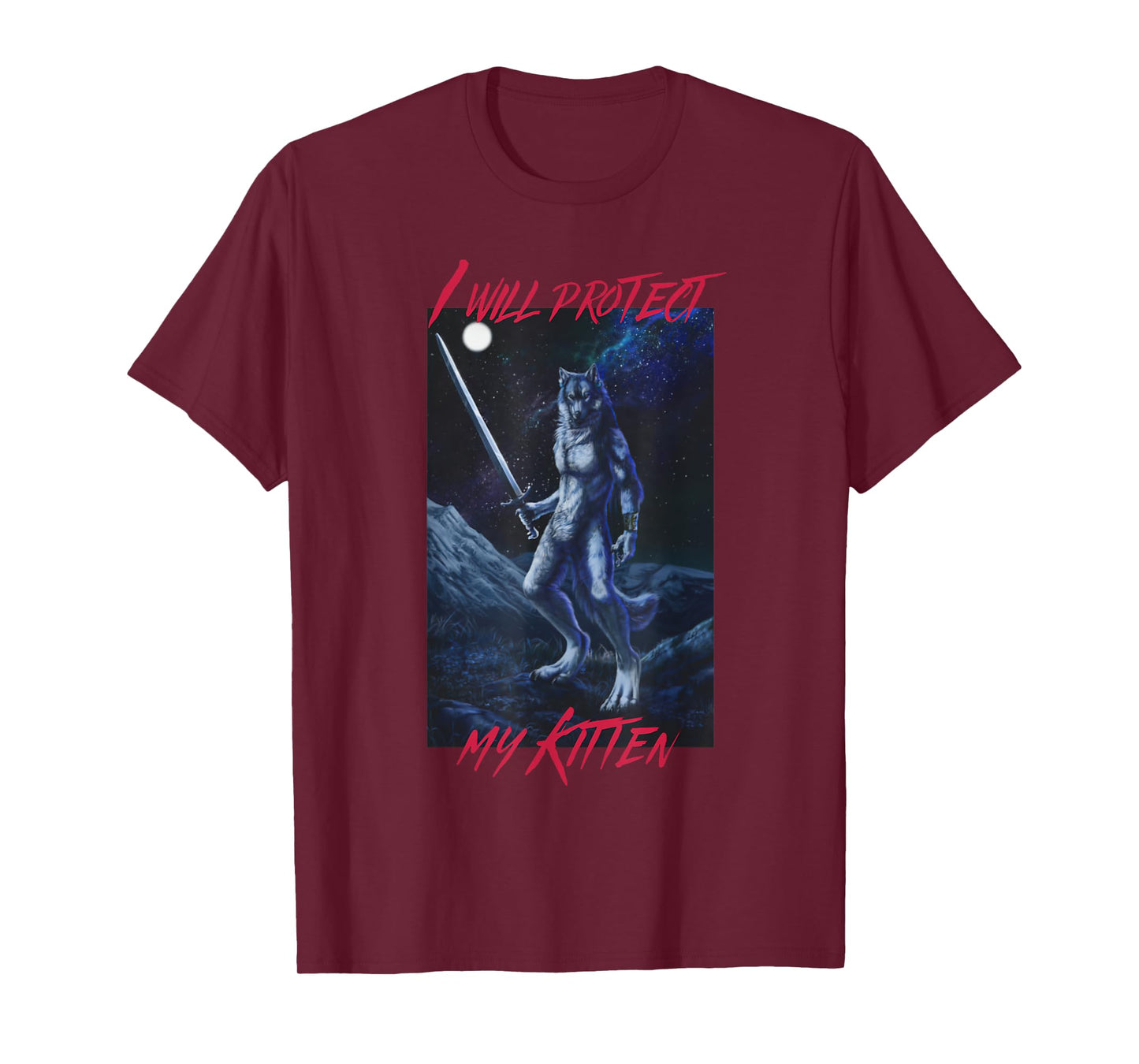 Werewolf Ripping Meme Alpha Wolf Werewolf Literally Me T-Shirt
