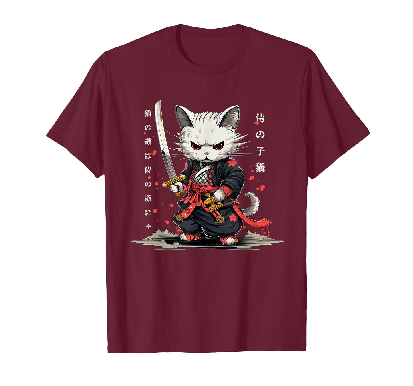 Ninja Kitten Warrior T-Shirt