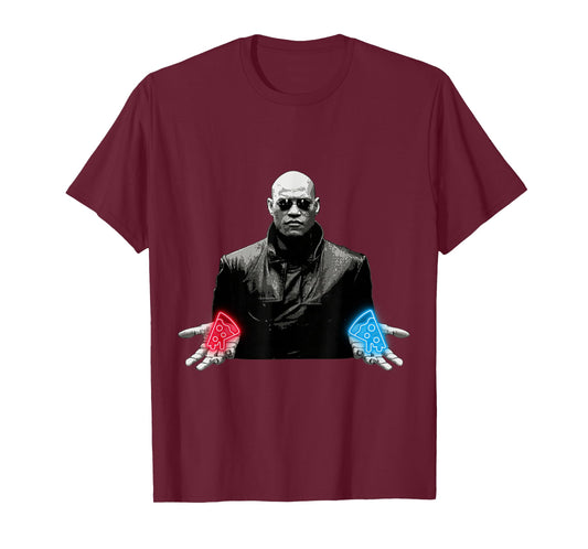 Matrix Funny Pizza T-Shirt