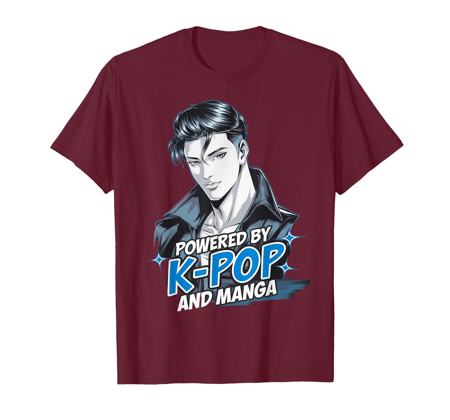 Otaku Powered By Kpop Manga Reader Manhwa Kawaii Anime T-Shirt